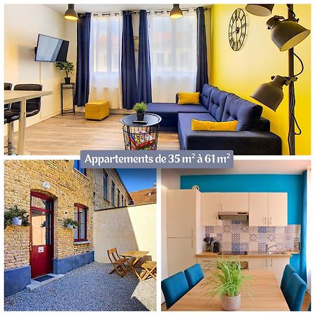 Appartement - Parking Prive Gratuit, Proche Centre-Ville Et Gare De Saint-Omer Sint-Omaars Buitenkant foto